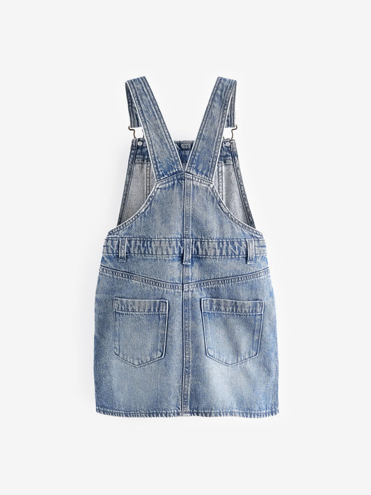 Dsiney Kidz - Blue Denim Pinafore Dress (3-16yrs) image 2