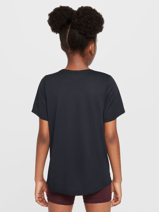 Dsiney Kidz - Nike Black Dri-FIT One Short Sleeve T-Shirt image 2