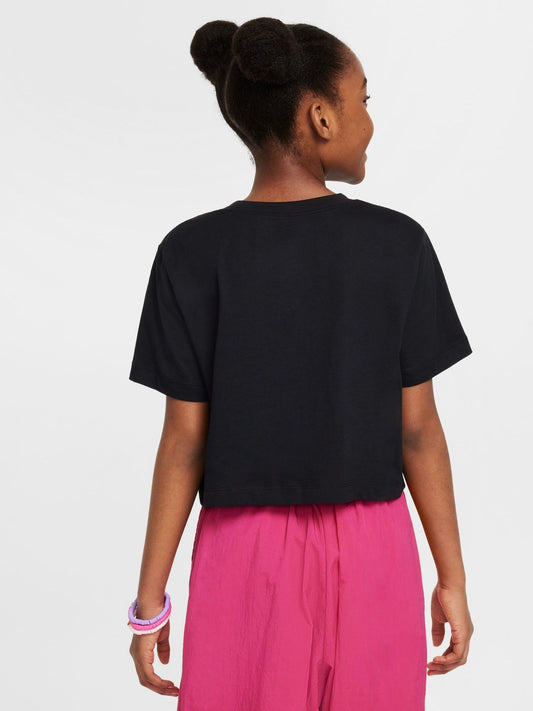 Dsiney Kidz - Nike Black Cropped T-Shirt image 2