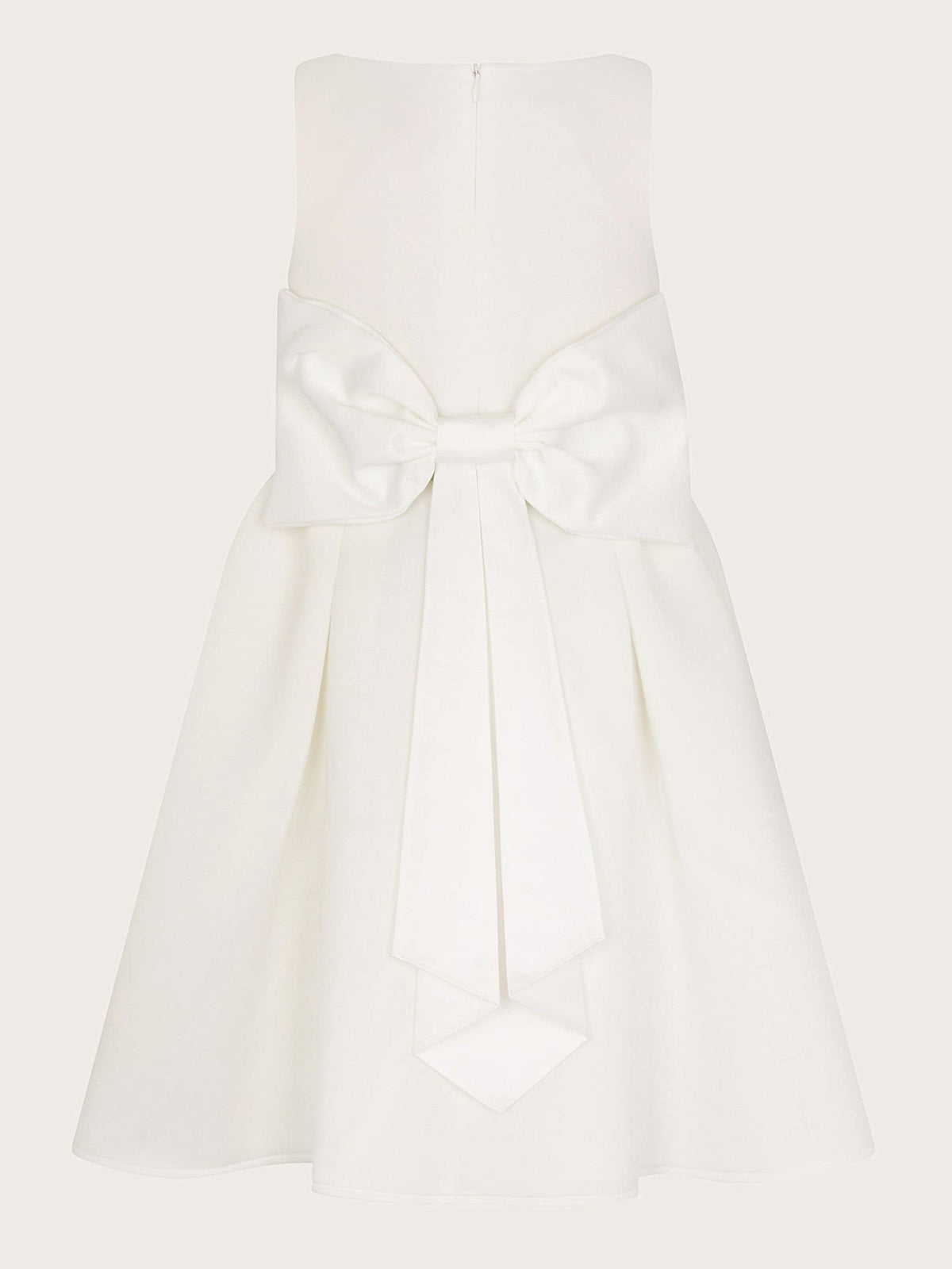 Dsiney Kidz - Monsoon White Scuba Holly Bridesmaid Dress image 2