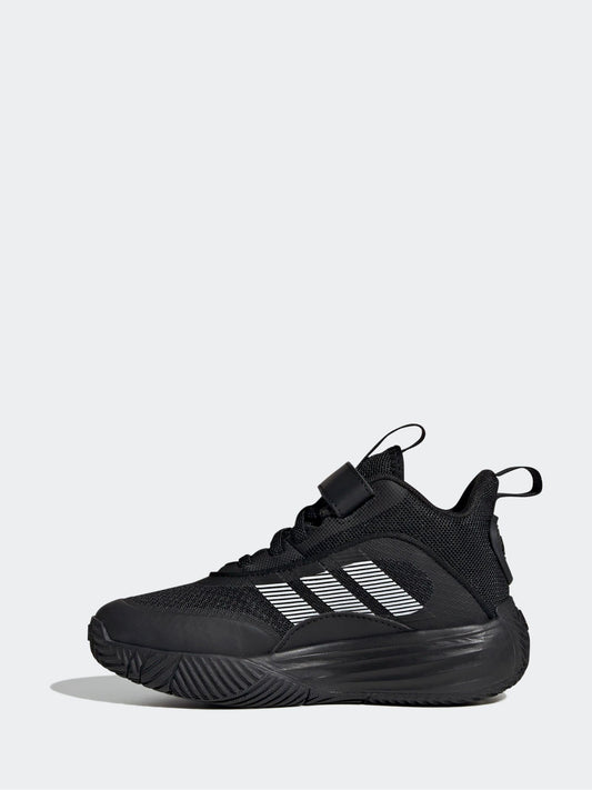 adidas Black Ownthegame 3.0 Kids Trainers image 2