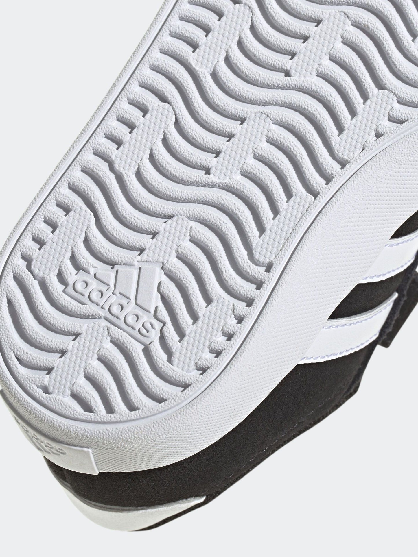 adidas Black VL Court 3.0 Hook and Loop Infant Trainers image 10