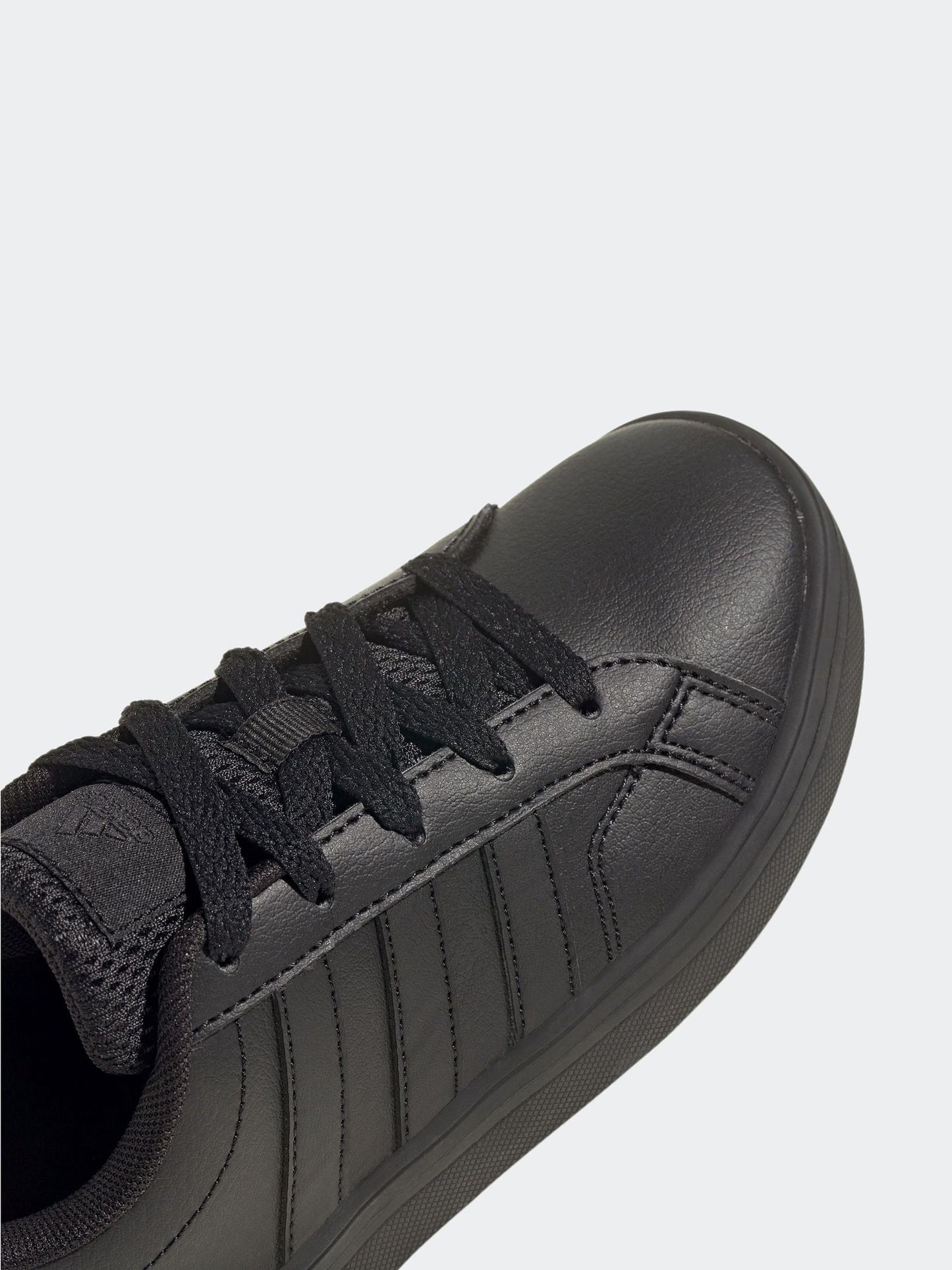 adidas Black Lace Up VS Pace 2.0 Kids Trainers image 8