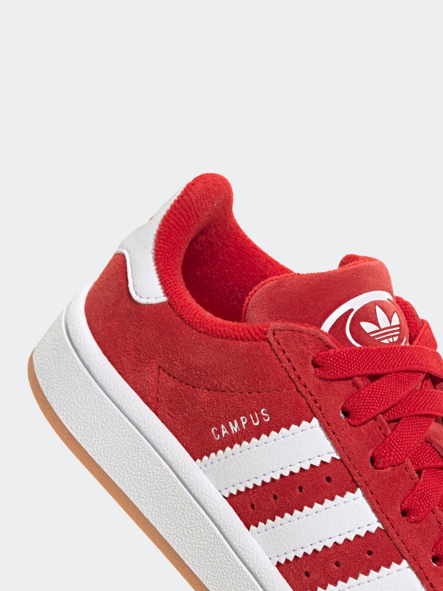 adidas Originals Bright Red Campus 00s Elastic Lace Kids Trainers image 9