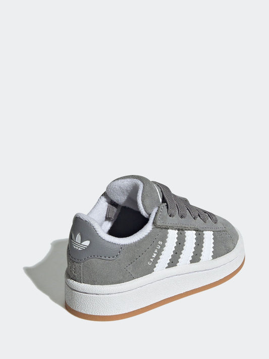 adidas Originals Grey Campus 00s Comfort Closure Elastic Lace Infant Trainers image 2