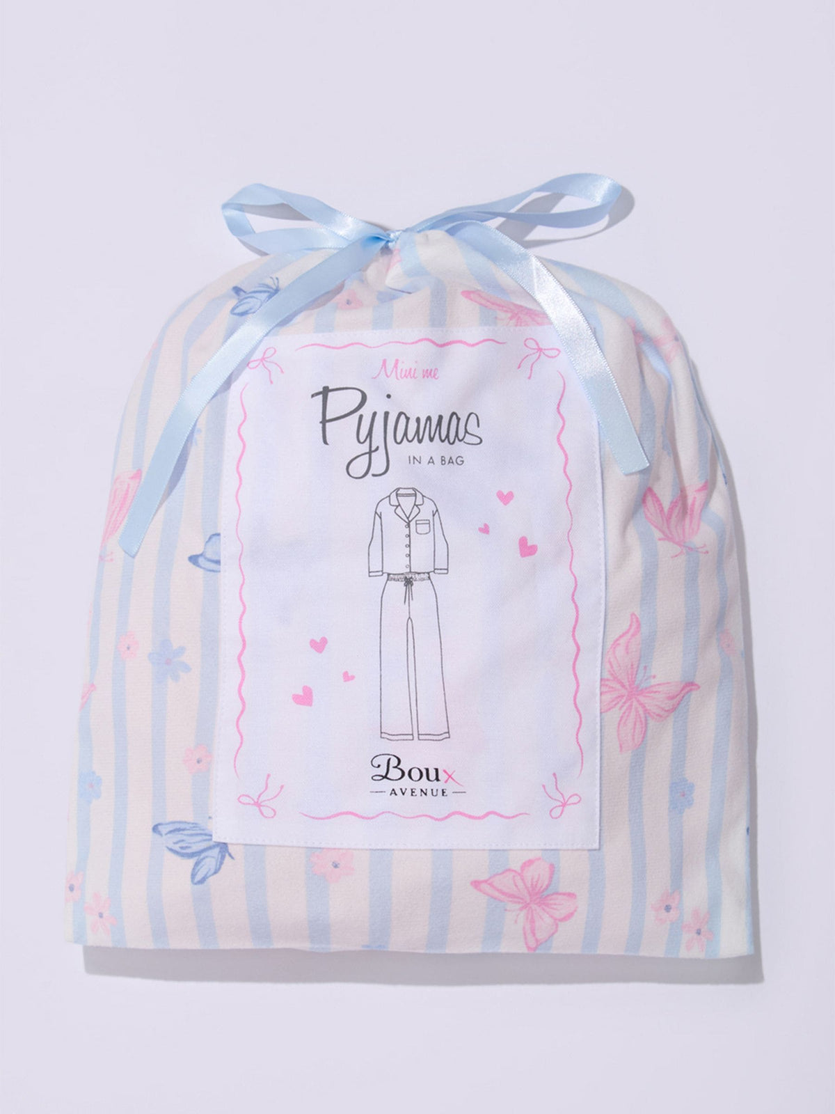 Boux Avenue Blue/Pink Fleece Pyjamas In A Bag - image 6