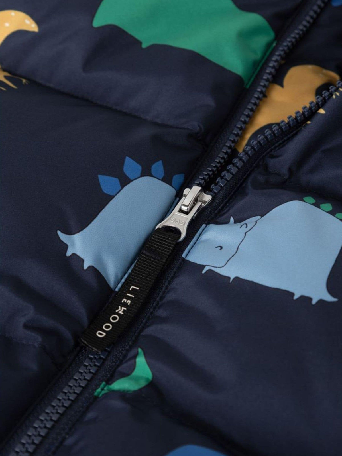 Dsiney Kidz - Liewood Blue Polle Down Puffer Jacket image 5