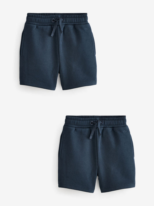Disney Kidz - Clarks Navy Sweat Shorts 2 Pack image 1