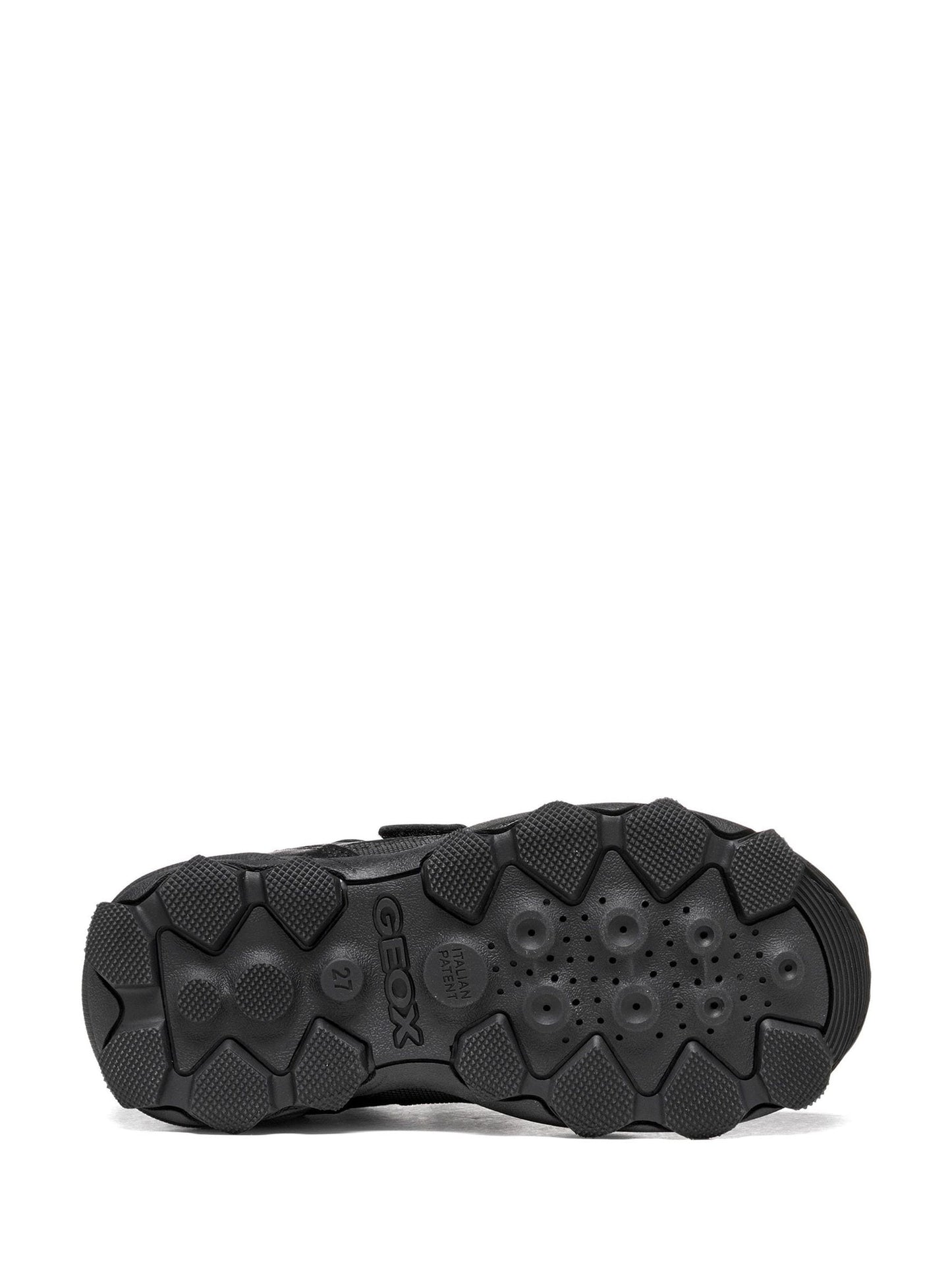 Geox Black J Buller Leather School Shoes image 4