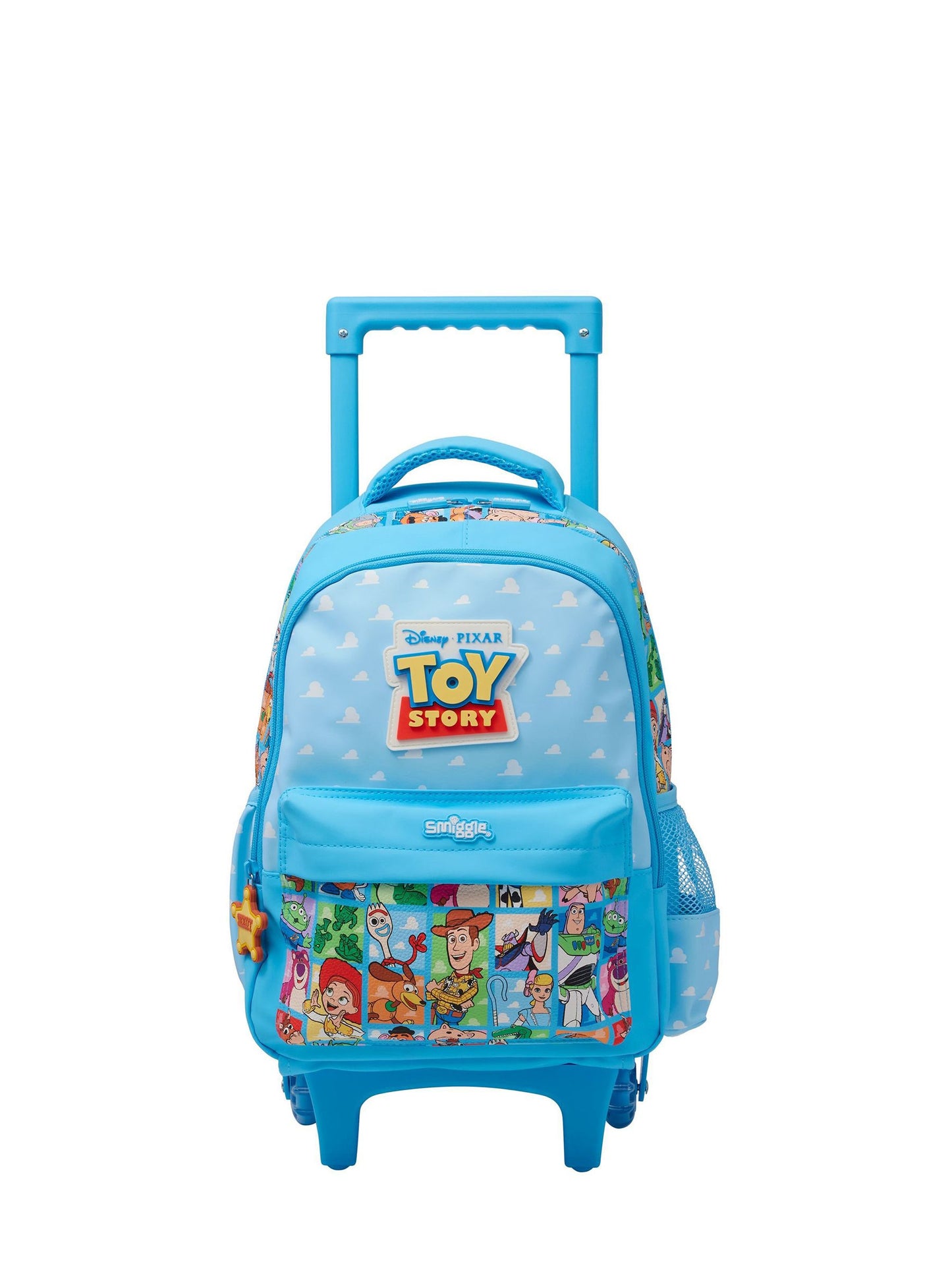 Dsiney Kidz - Smiggle Blue Toy Story Junior Trolley Backpack image 1