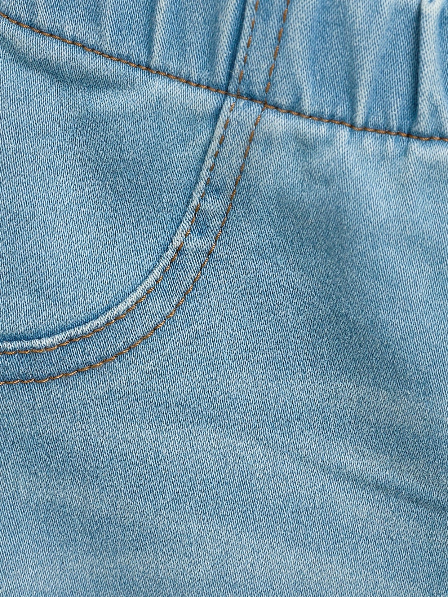 Dsiney Kidz - Light Blue Denim 1 Pack Elasticated Waist Jeggings (3mths-7yrs) image 7