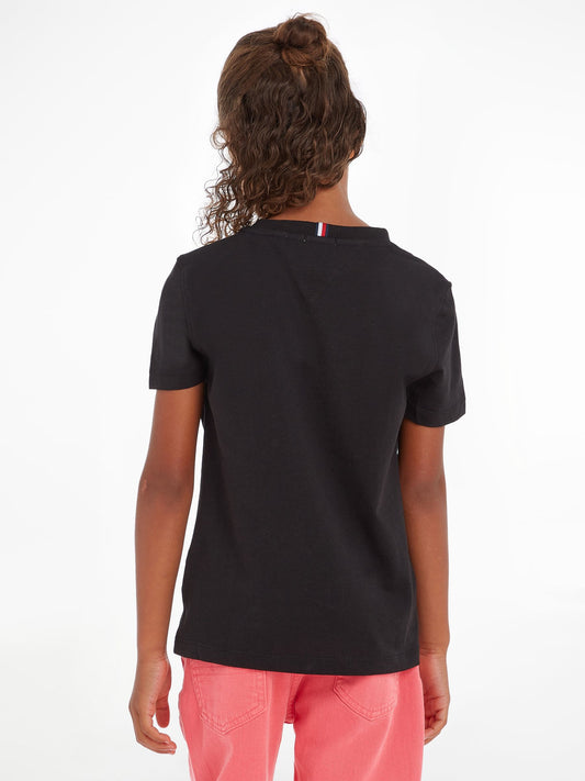 Dsiney Kidz - Tommy Hilfiger Black Essential T-Shirt image 2