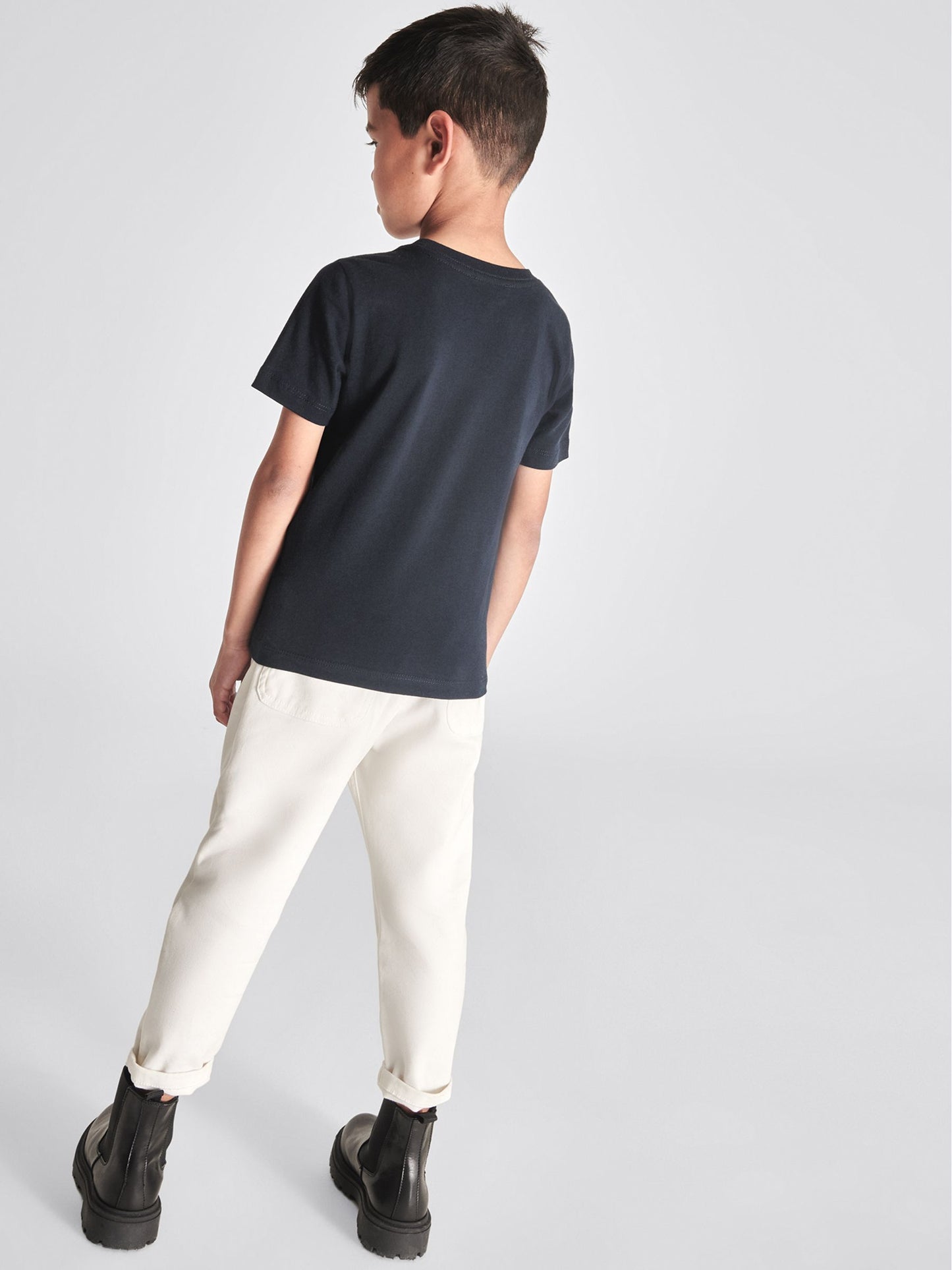 Reiss Navy Bless 4-9 yrs Crew Neck T-Shirt image 5