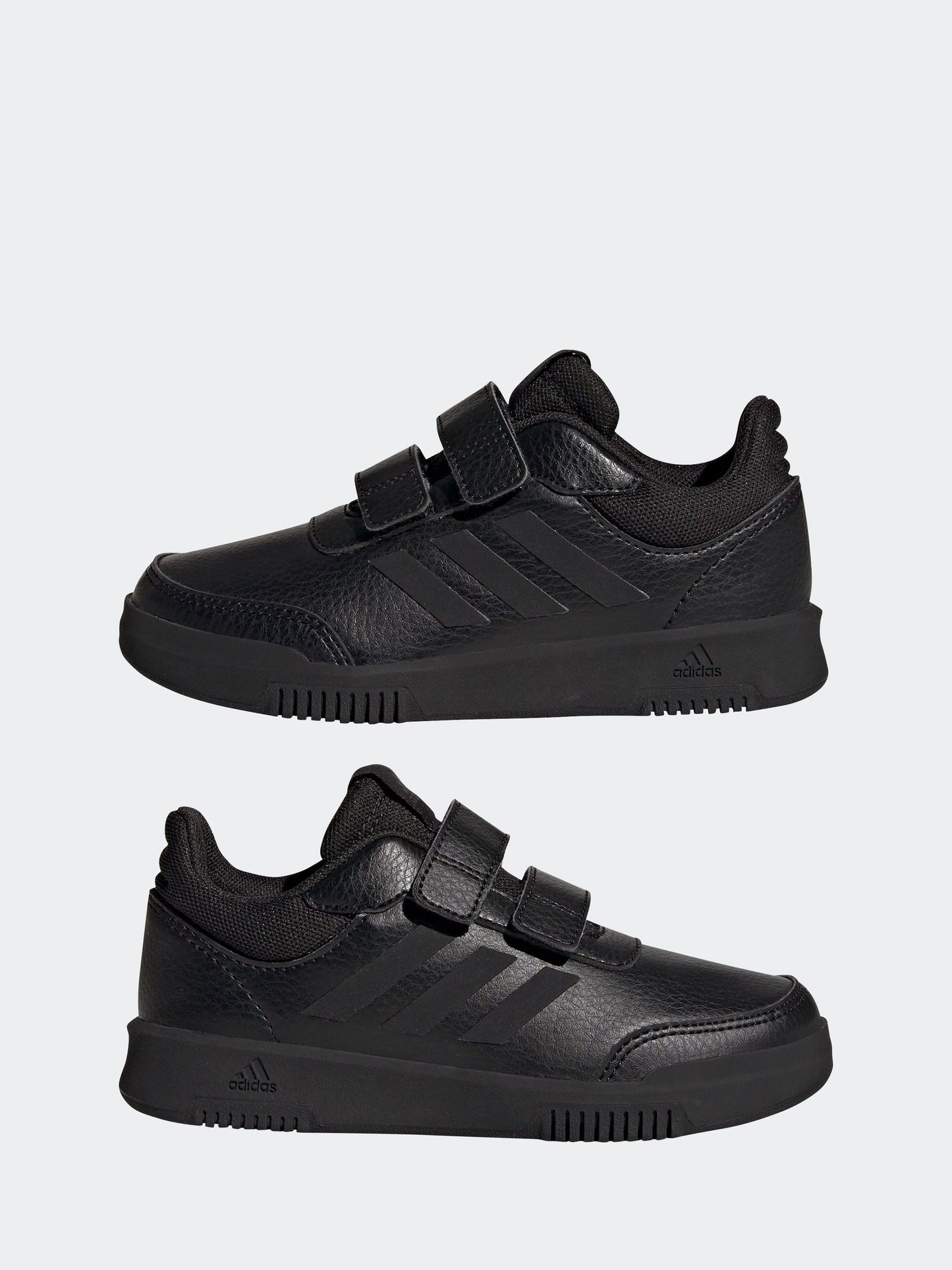 adidas Black Hook and Loop Tensaur Kids Trainers image 10