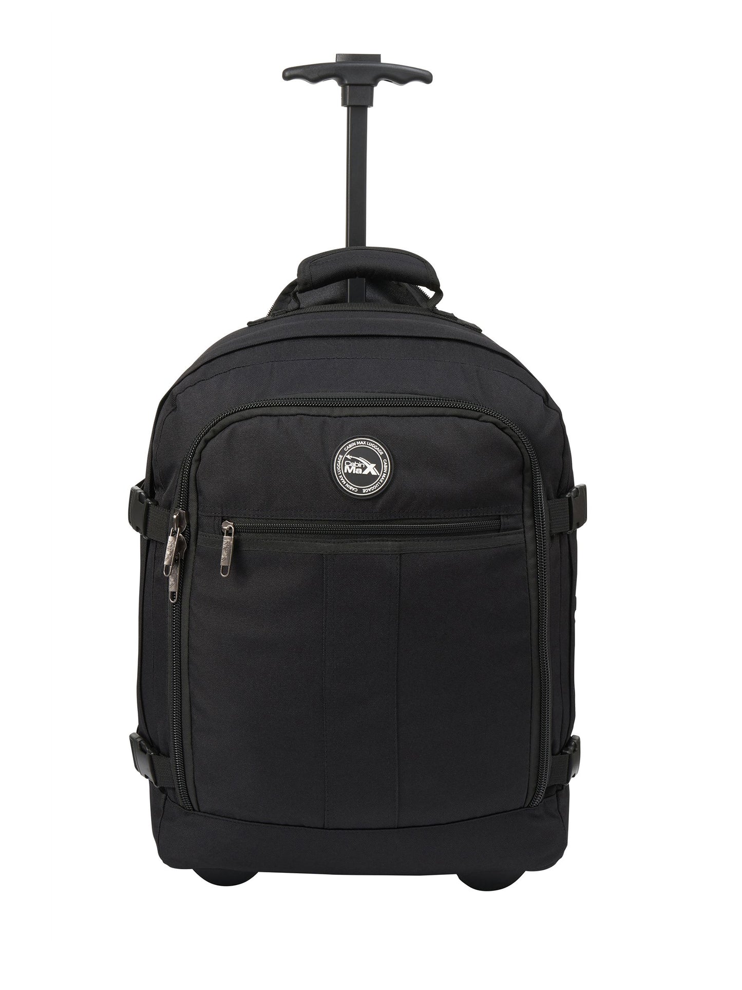 Cabin Max Black 30 Litre Metz Underseat Hybrid Trolley Bag and Backpack image 1