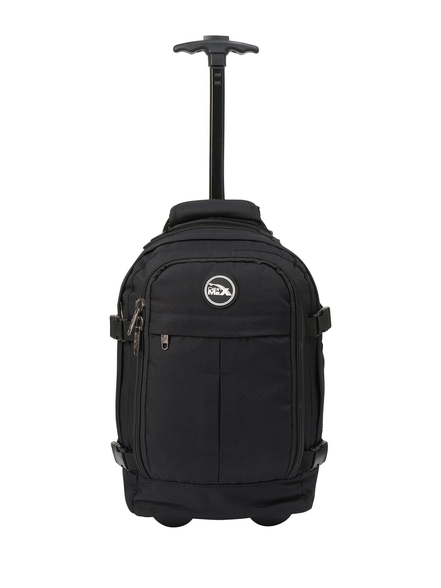 Cabin Max Black Metz Underseat Hybrid Trolley Bag and Backpack 20 Litre image 1