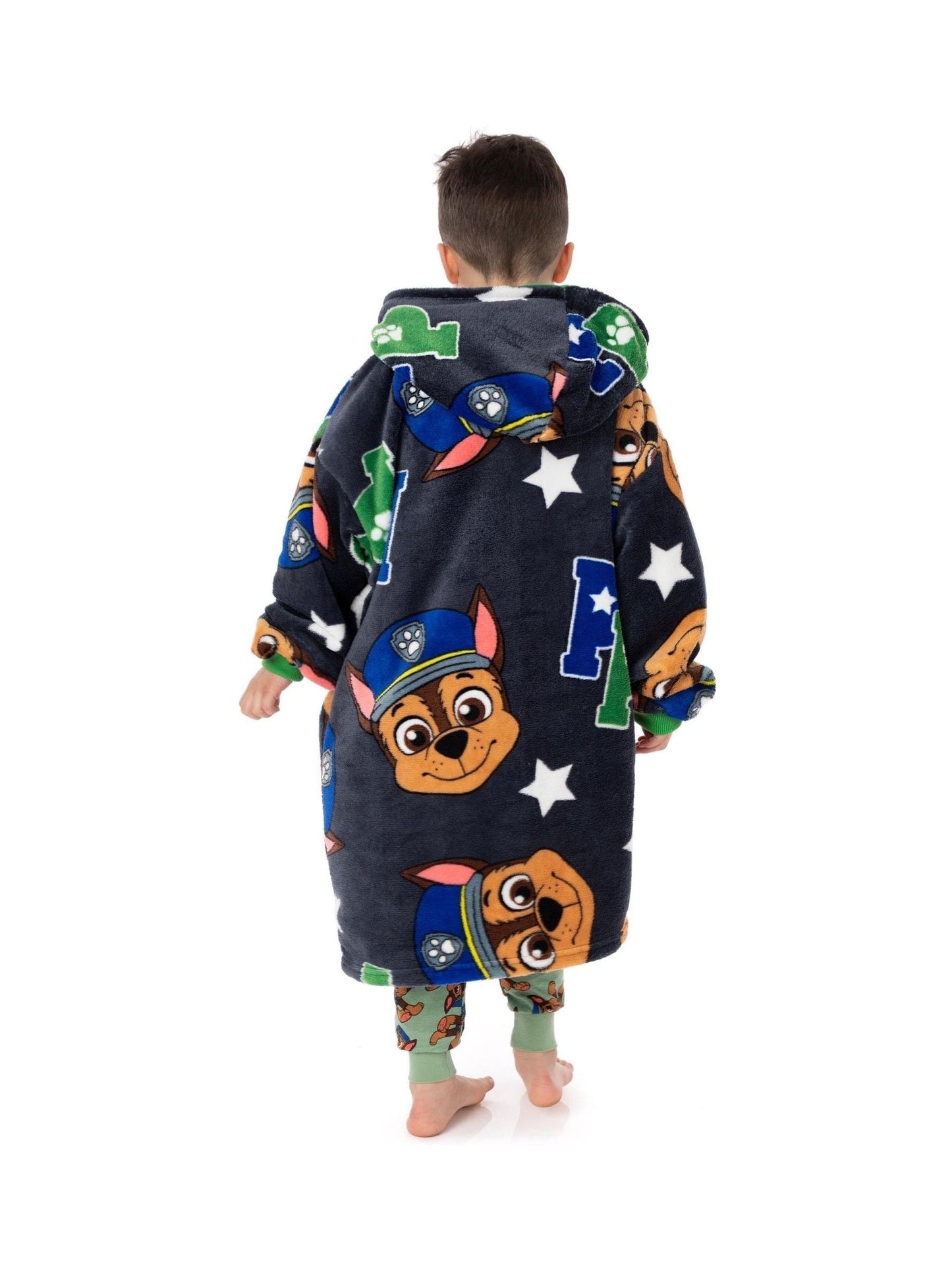 Dsiney Kidz - Vanilla Underground Blue Boys Paw Patrol Chase Blanket Hoodie image 2
