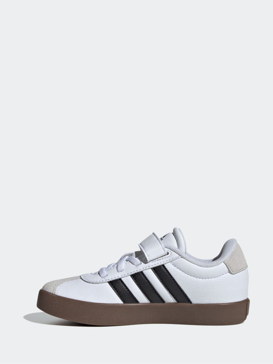 adidas White/Black Vl Court 3.0 Trainers image 2