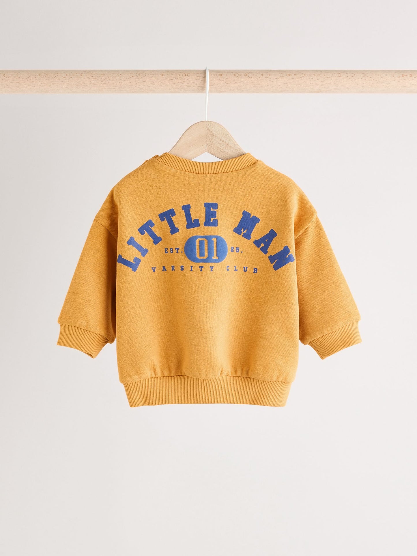 Ochre Yellow Sweatshirt and Joggers Set image 7