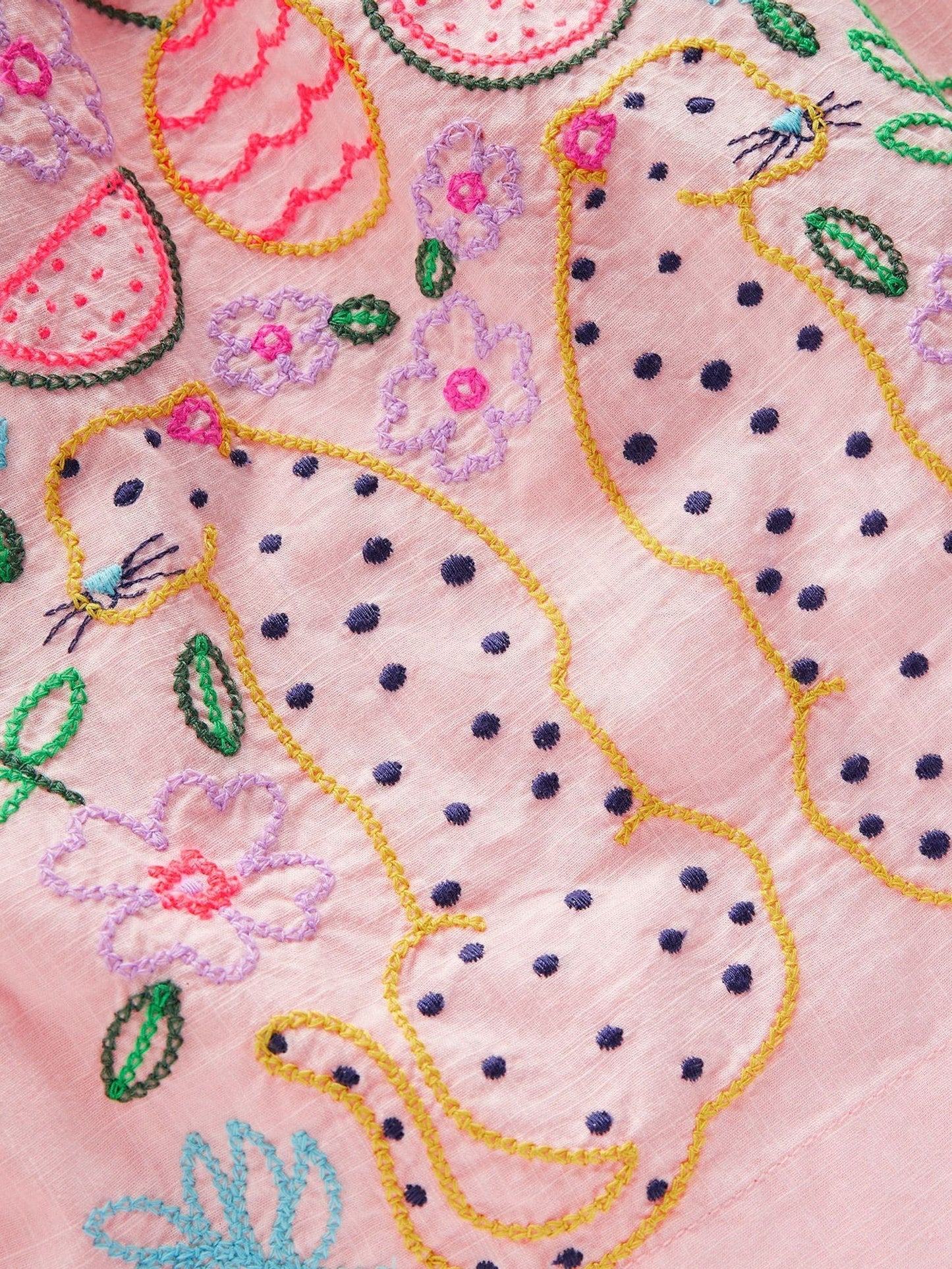 Boden Pink Logo Sundress image 3
