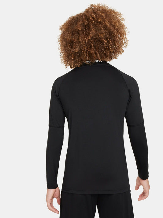 Dsiney Kidz - Nike Black Pro Dri-FIT Long Sleeve Base Layer T-Shirt image 2
