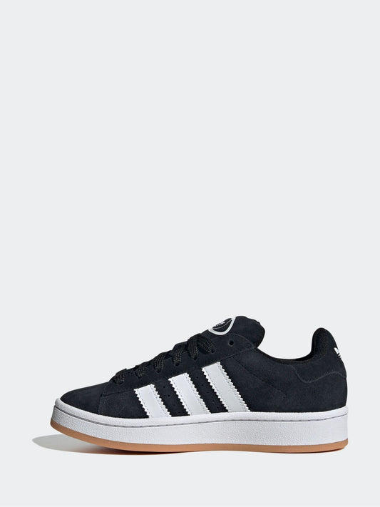 adidas Originals Black/White Campus 00s Lace Junior Trainers image 2
