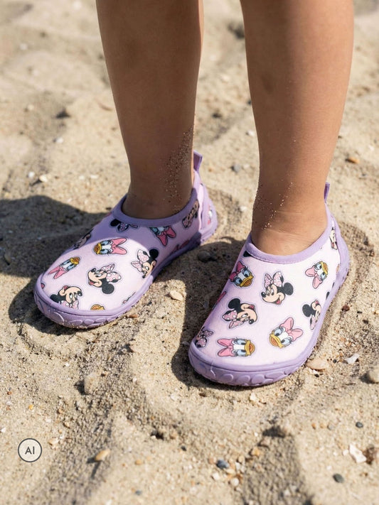 Dsiney Kidz - Vanilla Underground Purple Disney Minnie Mouse And Daisy Duck Aqua Shoes image 2