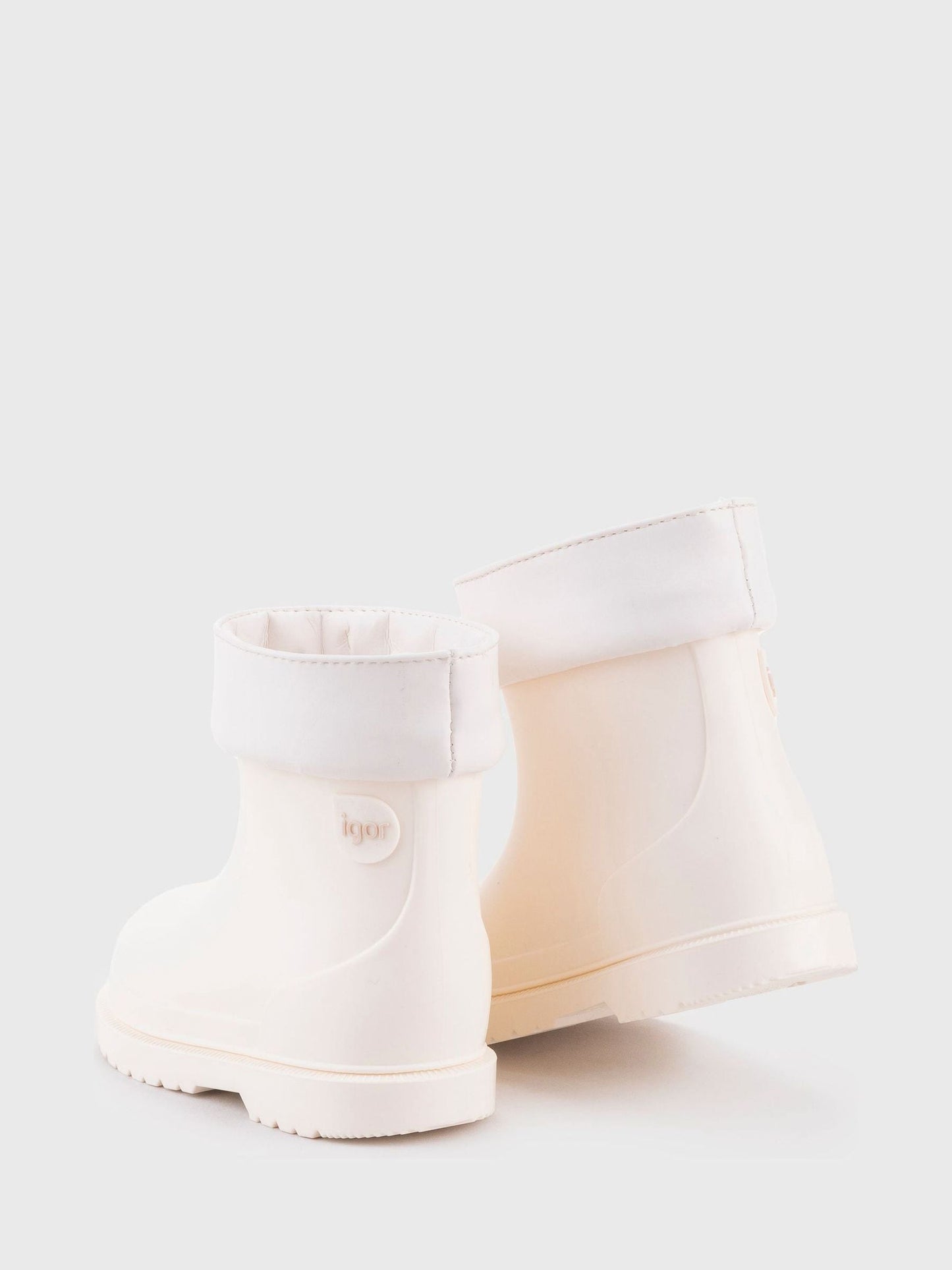 Igor White Waterproof Bimbi Euri Ankle Wellies image 3