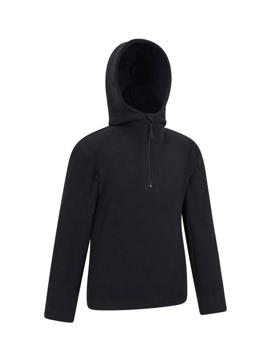 Dsiney Kidz - Mountain Warehouse Black Camber II Fleece Hoodie image 2