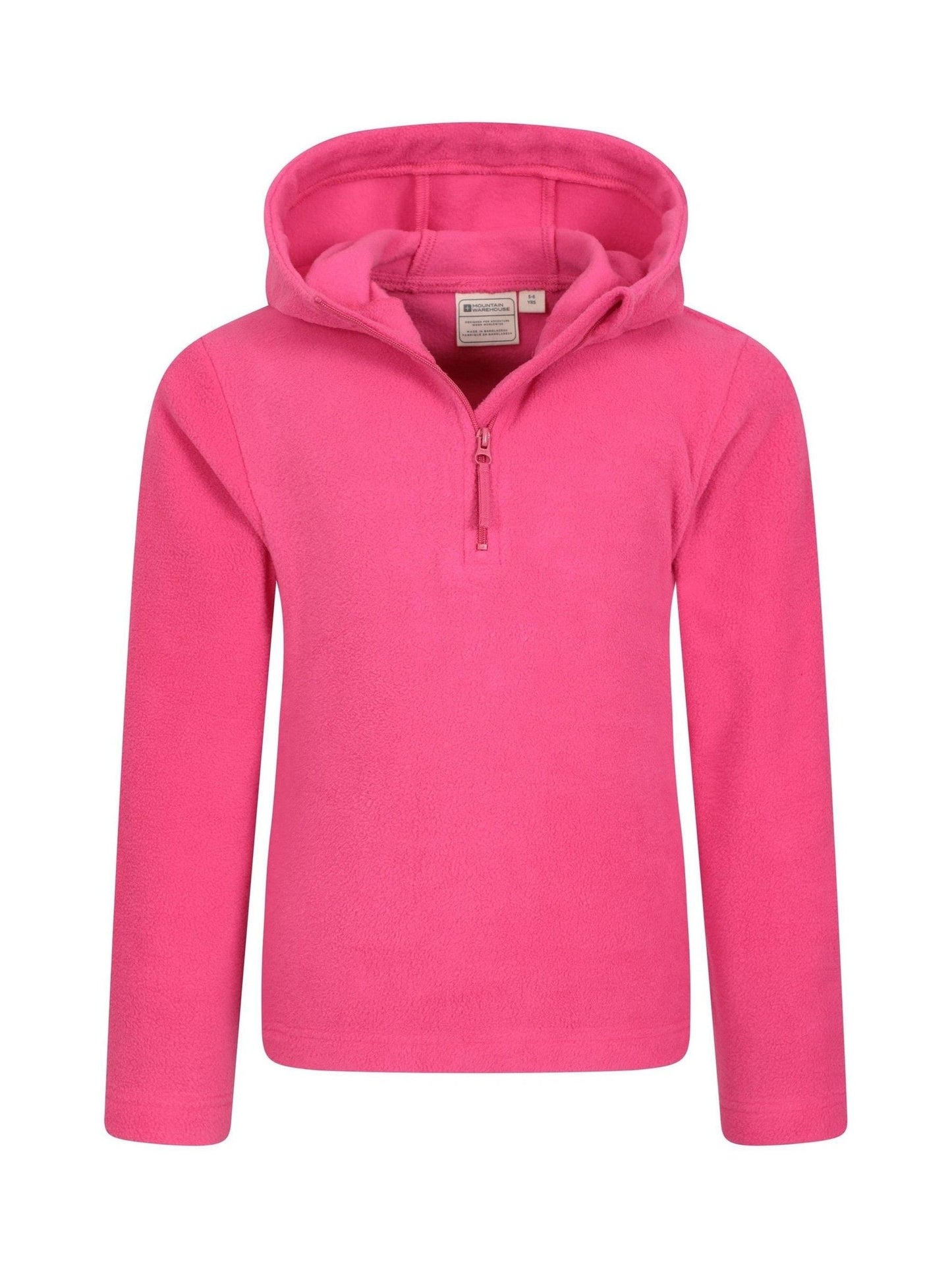 Dsiney Kidz - Mountain Warehouse Pink Camber II Fleece Hoodie image 5