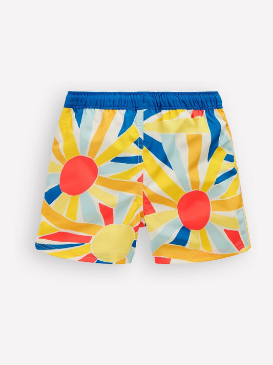 Boden Yellow Swim Shorts image 2