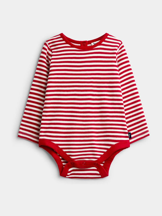 Dsiney Kidz - JoJo Maman Bébé Navy Blue Christmas Embroidered Dungaree & Bodysuit Set image 2