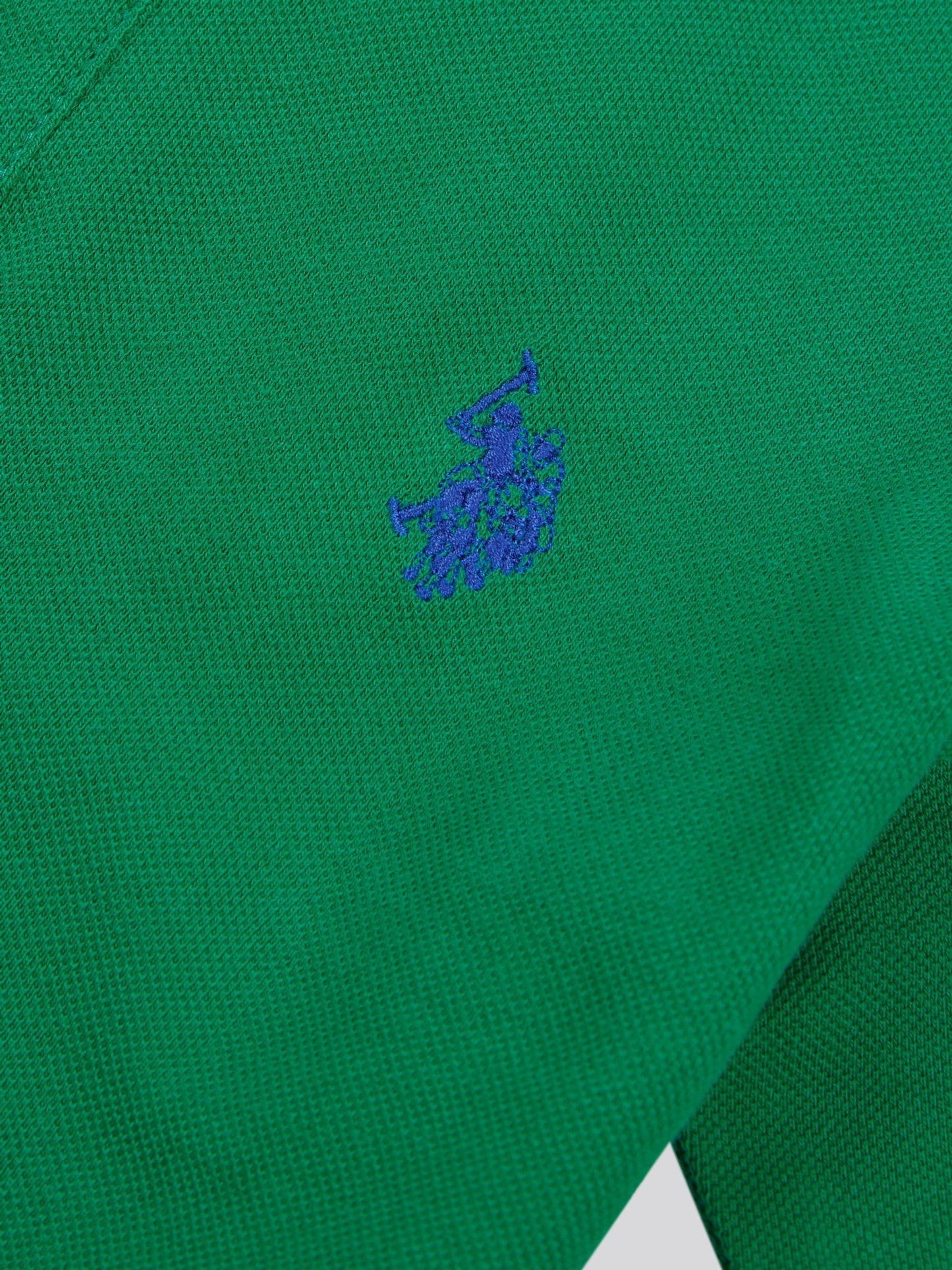 Dsiney Kidz - U.S. Polo Assn. Green Double Horsemen Polo Shirt image 7