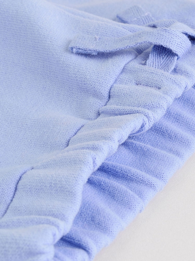 Purple/ Pink/ Blue Baby Sweatshirt & Joggers 6 Piece Set (0mths-2yrs)