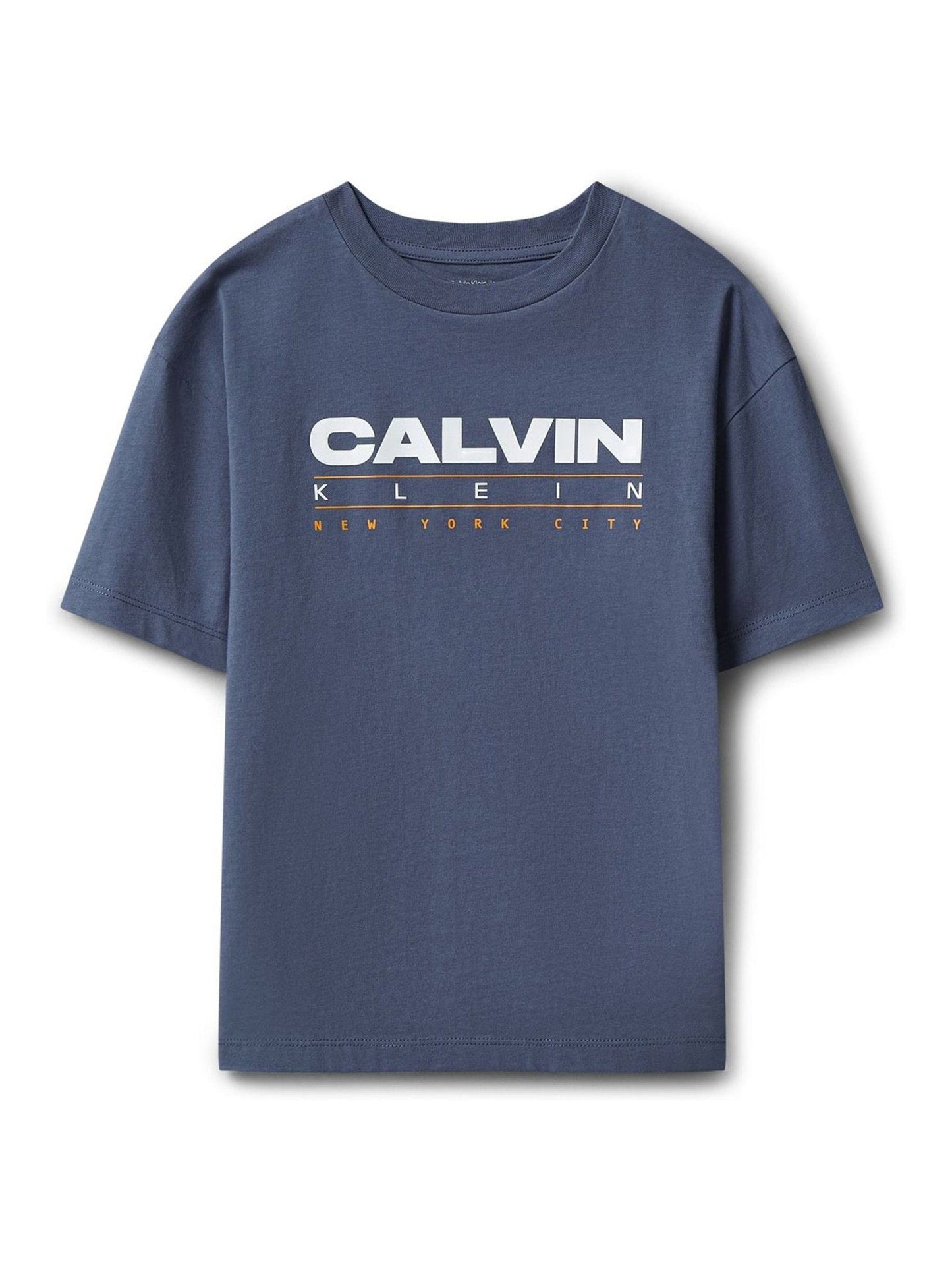 Calvin Klein Jeans Blue Kids' Logo T-Shirt image 5