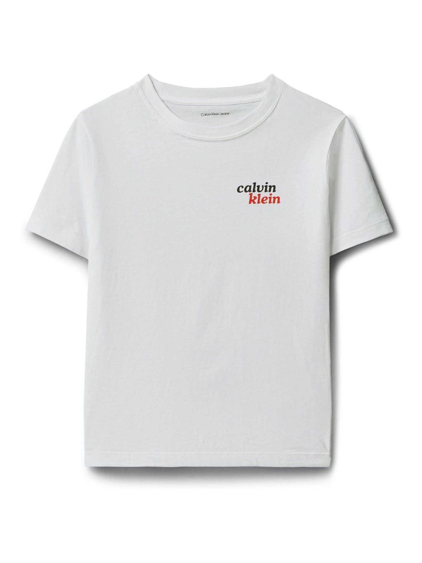 Calvin Klein Jeans White Kids' Logo T-Shirt image 4