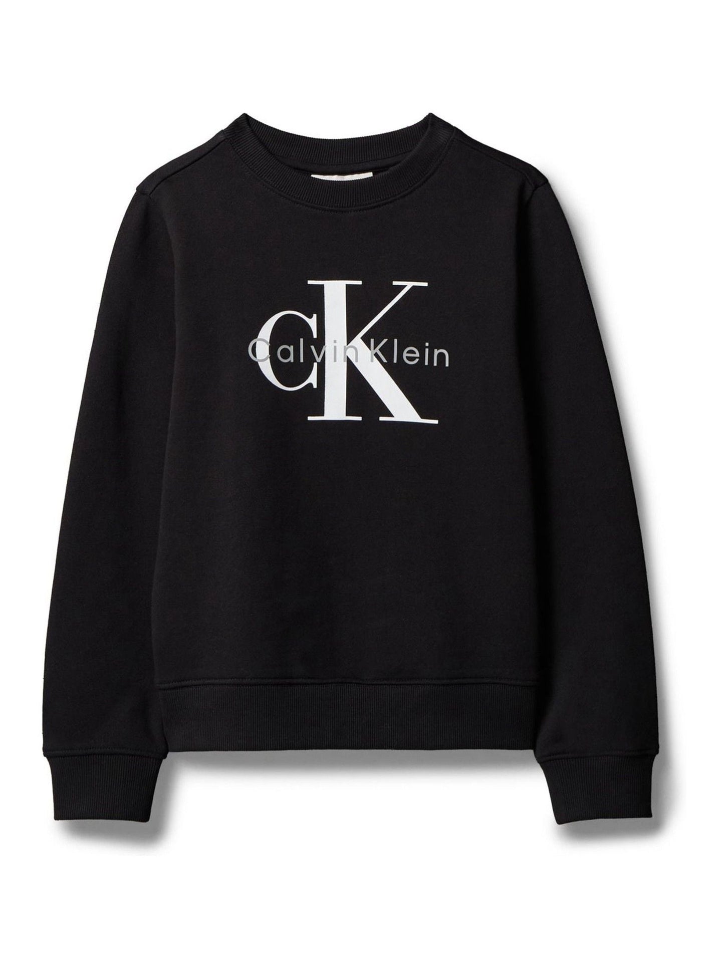 Dsiney Kidz - Calvin Klein Jeans Black Kids' Signature Logo Sweatshirt image 4