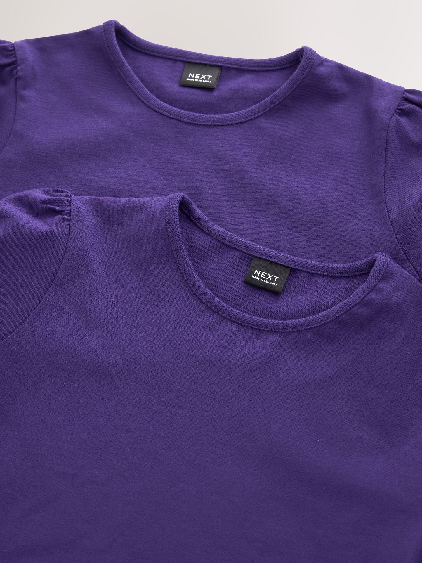 Dsiney Kidz - Purple 2 Pack Puff Sleeve T-Shirts (3-16yrs) image 4