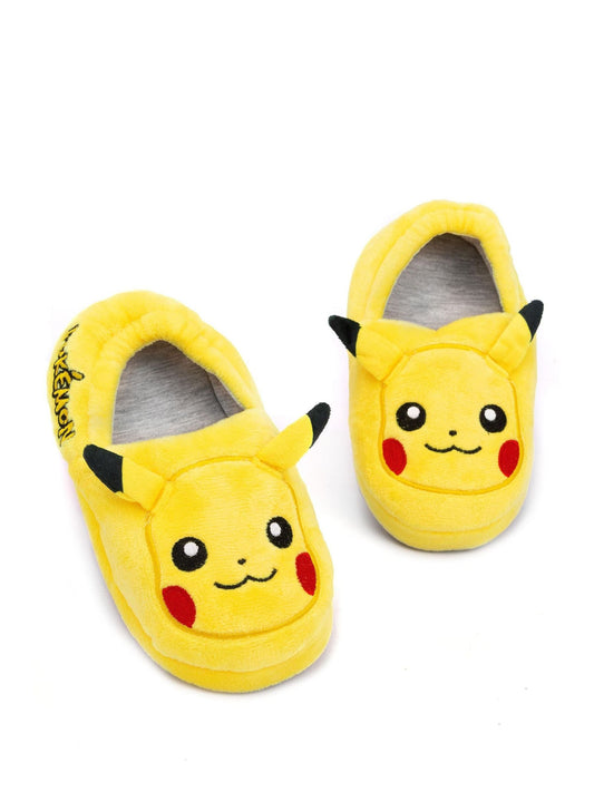 Vanilla Underground Yellow Pokemon Winter Slippers image 2