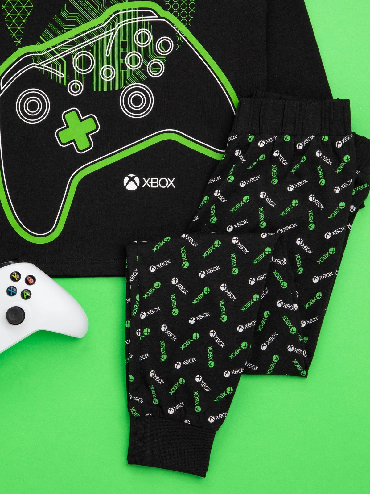Vanilla Underground Black Xbox Long Leg Pyjamas - image 5