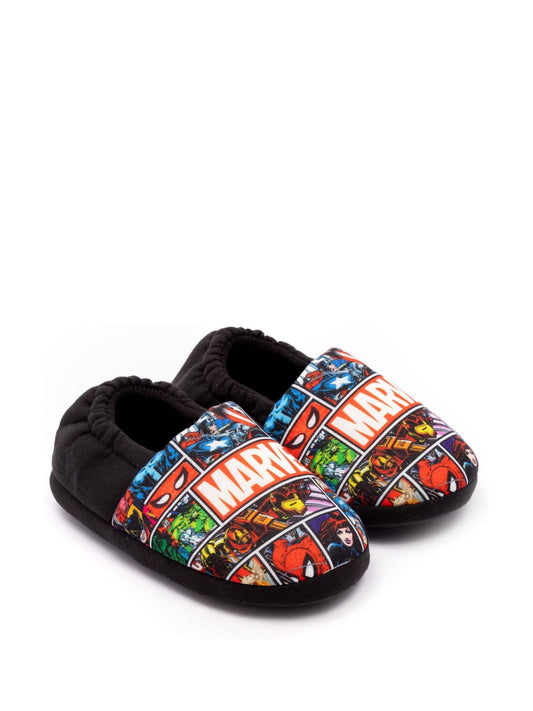 Vanilla Underground Black Marvel Winter Slippers image 2
