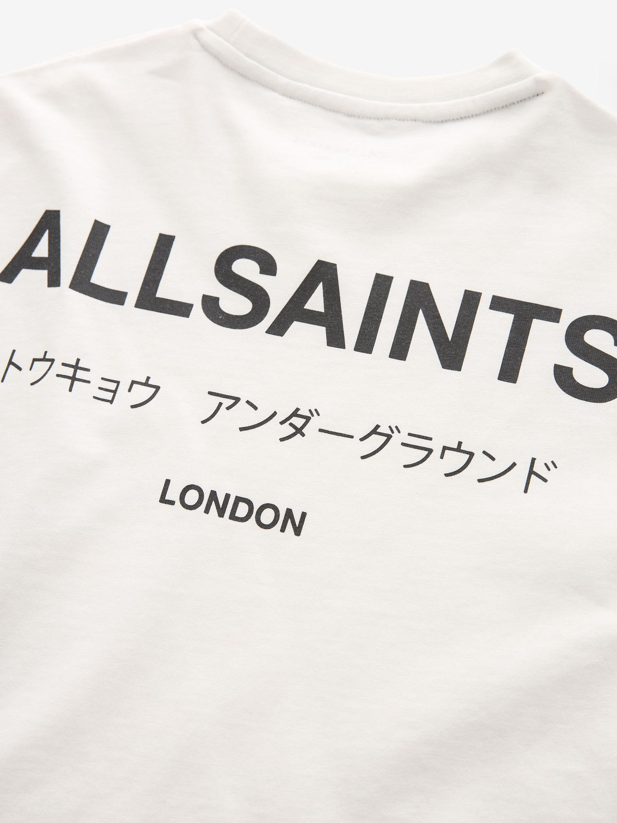 smALLSAINTS White Oversized Underground Crew Cotton T-Shirt - image 9