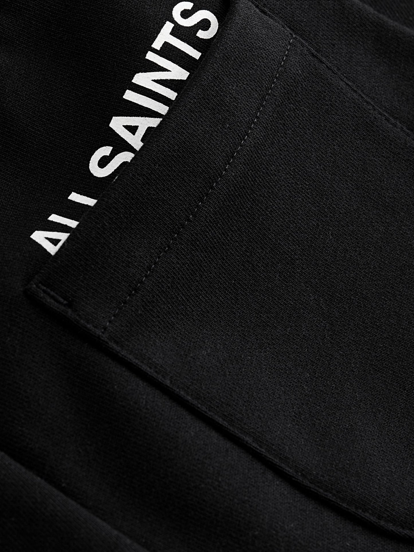 Dsiney Kidz - smALLSAINTS Black Underground Straight Cuffed Cotton Joggers image 7