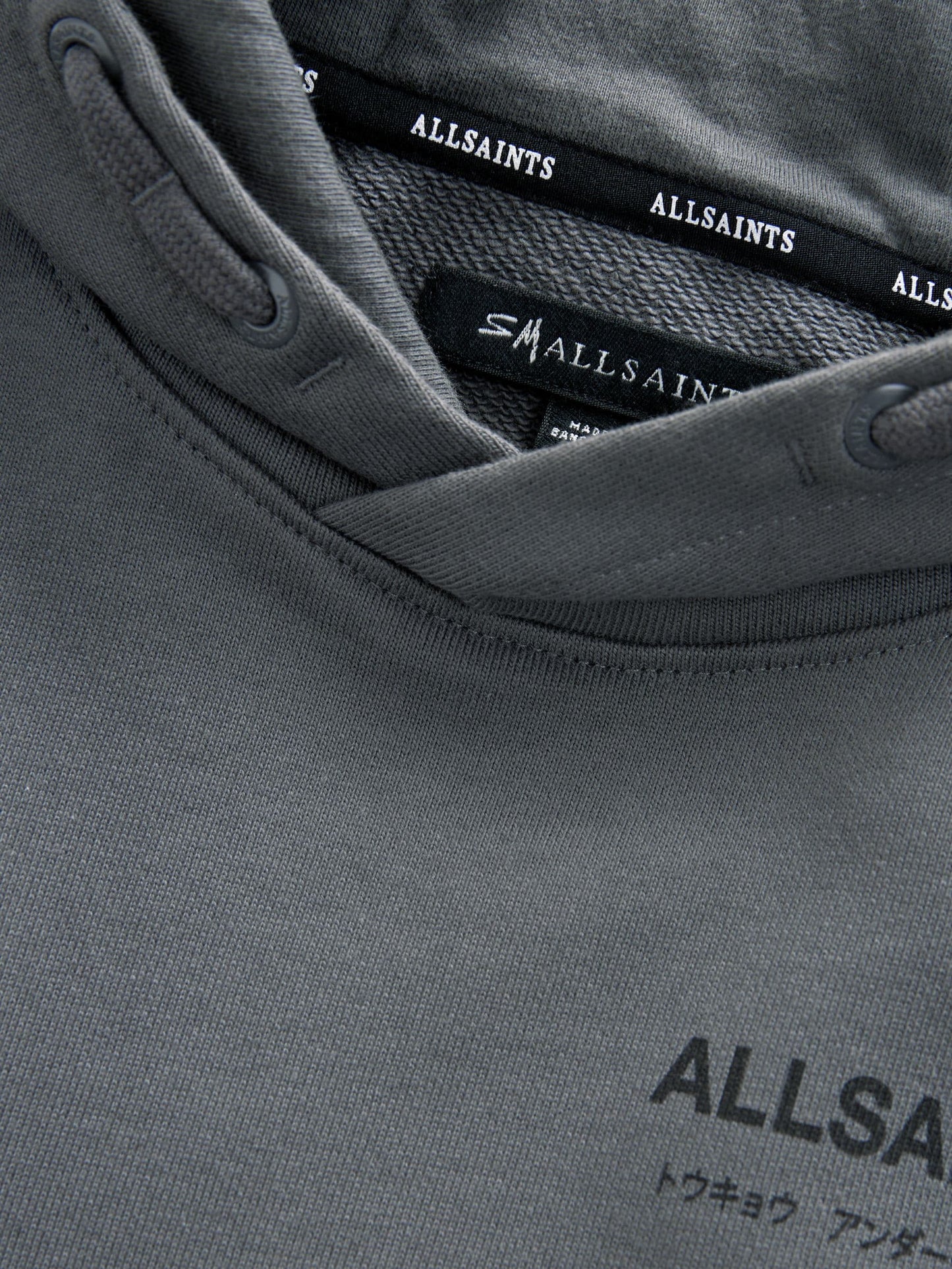 Dsiney Kidz - smALLSAINTS Charcoal Grey Oversized Underground Pullover Hoodie image 9