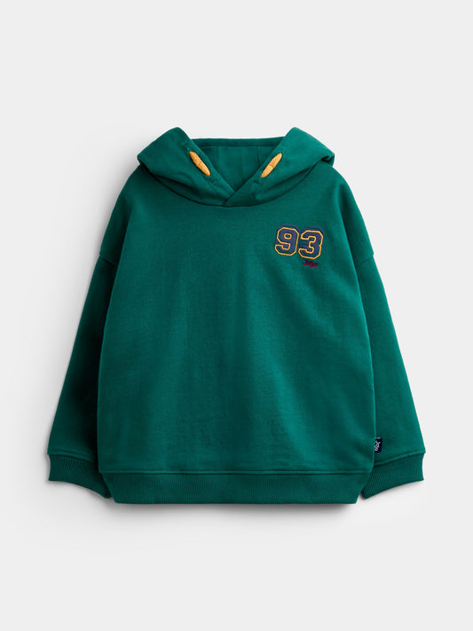 JoJo Maman Bébé Dark Green Race Day Race Day Hoodie - image 1