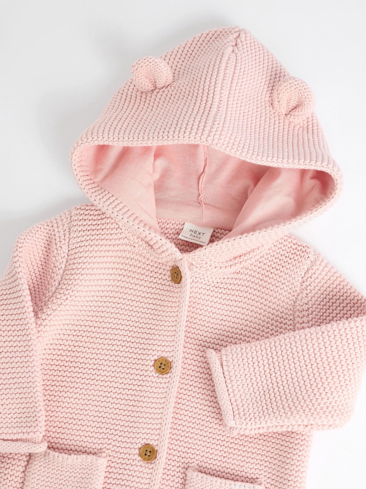 Dsiney Kidz - Pink Knitted Baby Cardigan (0mths-2yrs) image 6