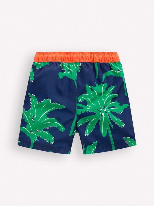 Boden Blue Swim Shorts image 2