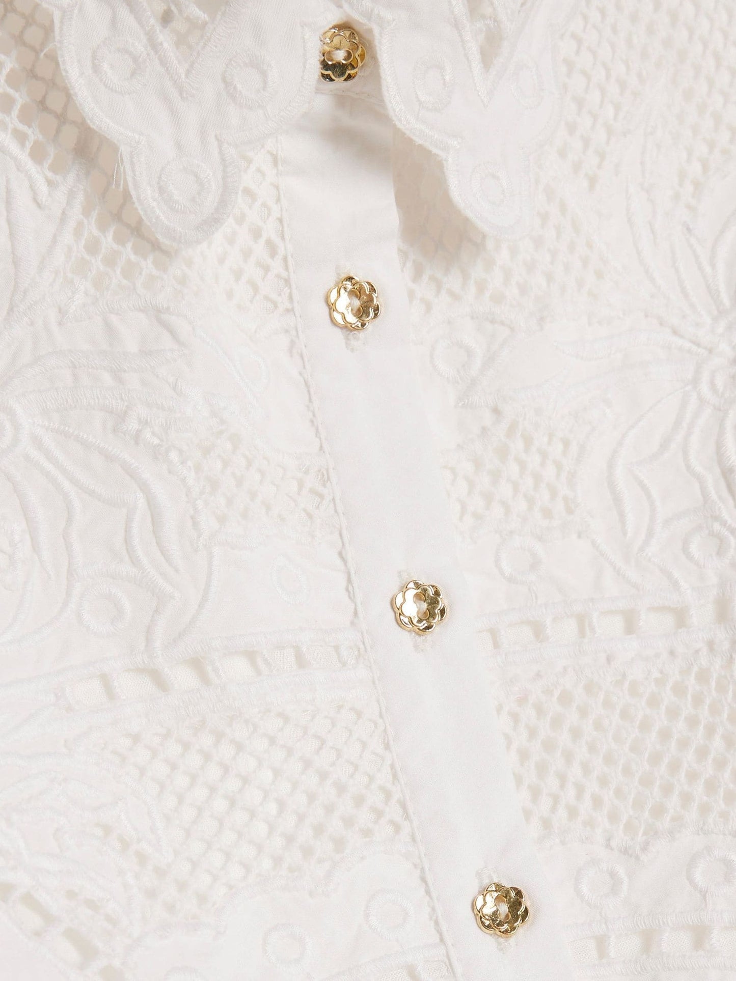 River Island White Palm Waistcoat Shirt & Shorts Set image 5