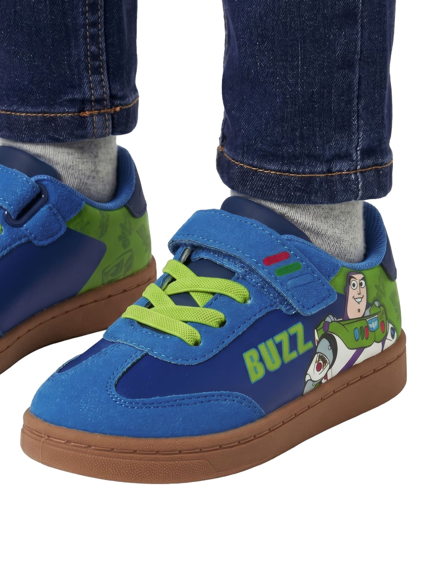 Character Blue Disney Toy Story Buzz Lightyear Trainers image 7