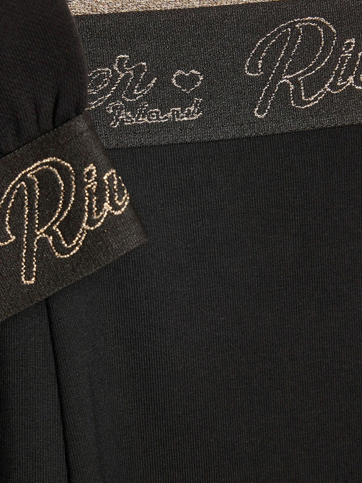 River Island Black Split Back Logo Sweatshirt & Leggings Set - image 5